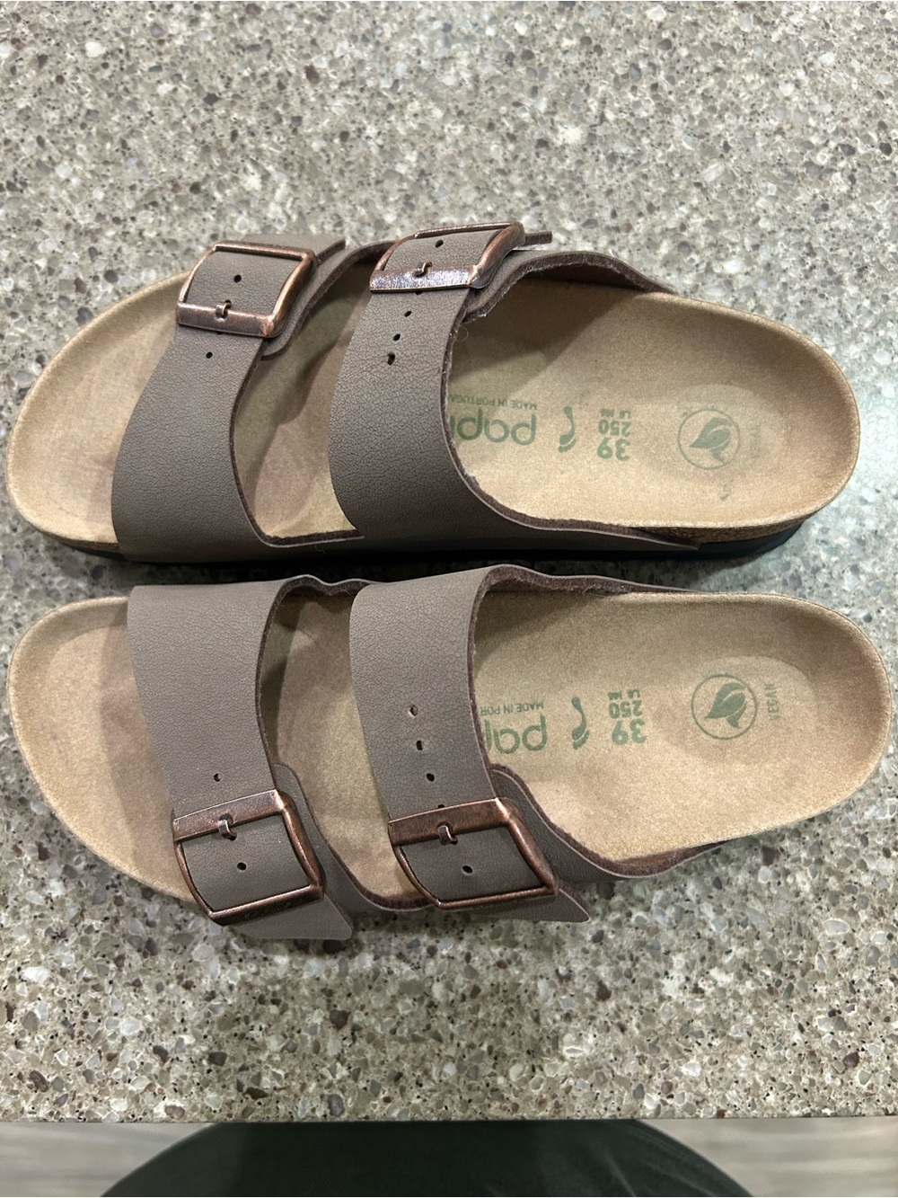 Papillio Double Strap Slide Sandals - Picture 2 of 8